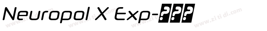Neuropol X Exp字体转换